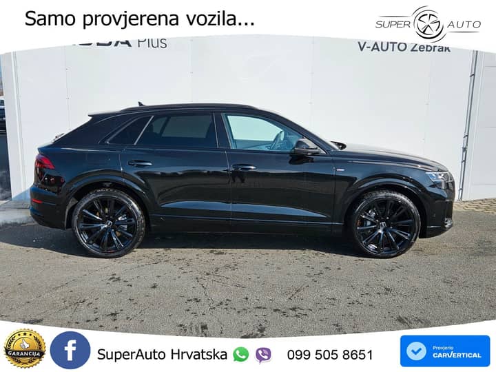Audi Q8 50 TDI V6 quattro Aut. S line 286 KS, ZRAČNI+ACC+360+GR SJED+HEAD+ASIST