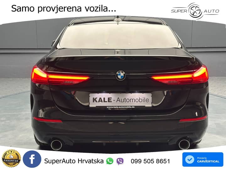 BMW 218d GC Steptronic Sport 150 KS, LED+TEM+GR SJED+KAM+PDC