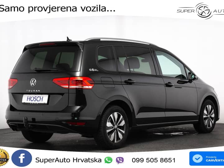 VW Touran 2.0 TDI DSG Comfortline 150 KS, 7-SJED+LED+ACC+GR SJED+PDC+VIRT