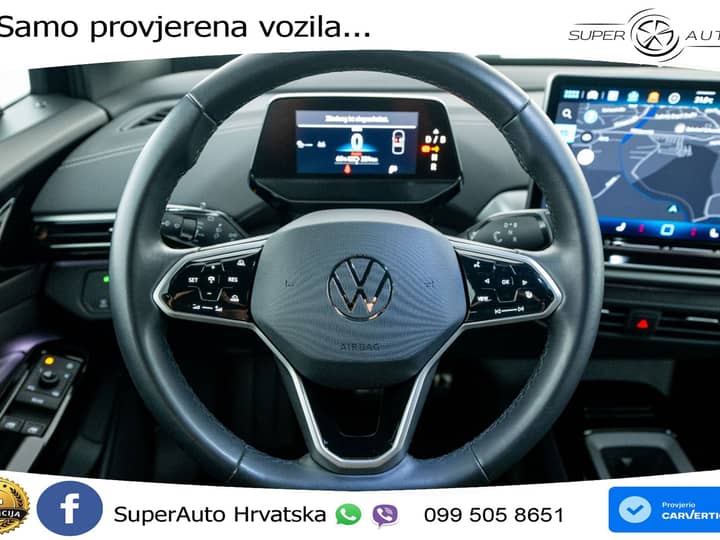 VW ID.4 55 kWh Pure 170 KS, ACC+KAM+GR SJED+VIRT+NAVI