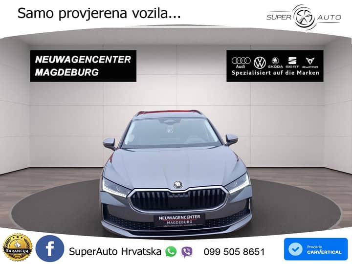 Škoda Superb Combi 2.0 TDI 4x4 193 KS, MATRIX+ACC+GR SJED+MASAŽA+KAM+PDC