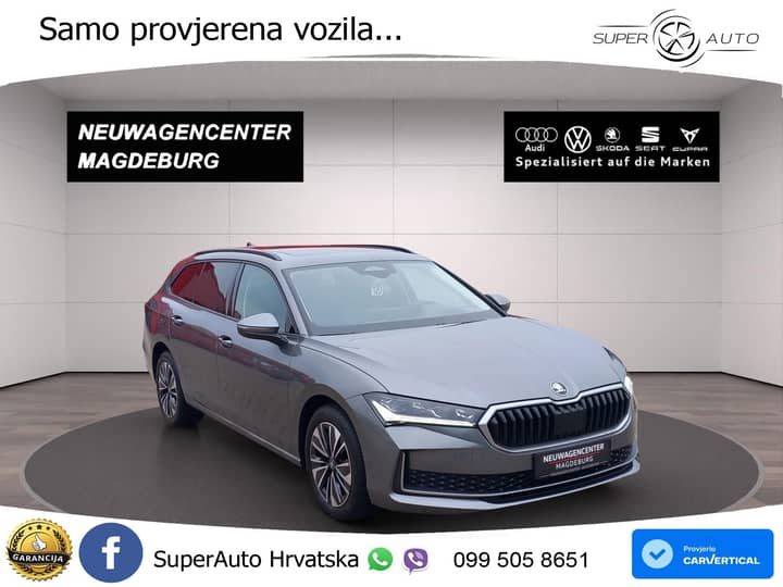 Škoda Superb Combi 2.0 TDI 4x4 193 KS, MATRIX+ACC+GR SJED+MASAŽA+KAM+PDC