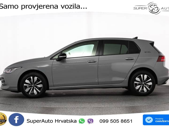 VW Golf 8 1.5 eTSI DSG Life 116 KS, LED+ACC+GR SJED+360+VIRT+PDC