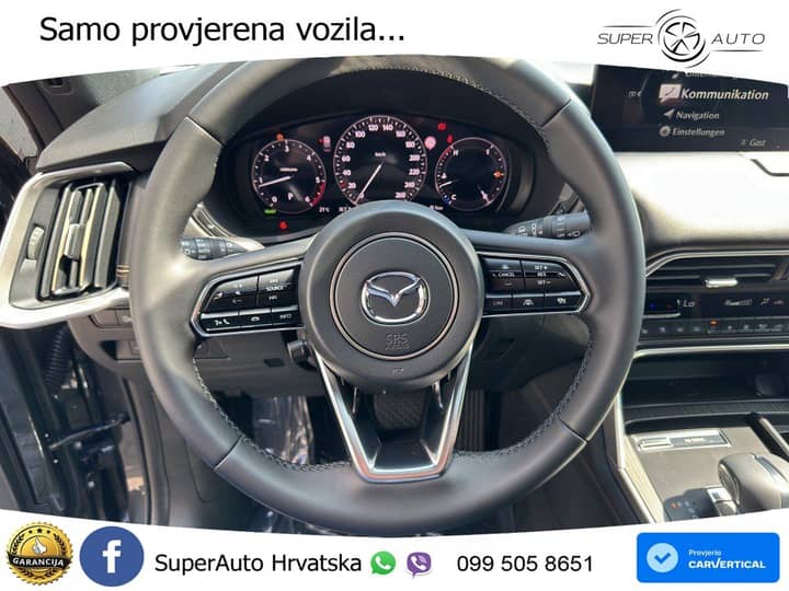 Mazda CX-80 3.3 e-Skyactiv AWD Aut. Homura Plus 254 KS, PANO+360+GR SJED+ACC