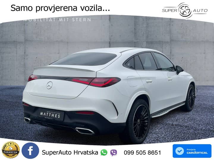 Mercedes GLC Coupe 220d 4M Aut. AMG 197 KS, ACC+360+GR SJED+VIRT+LANE