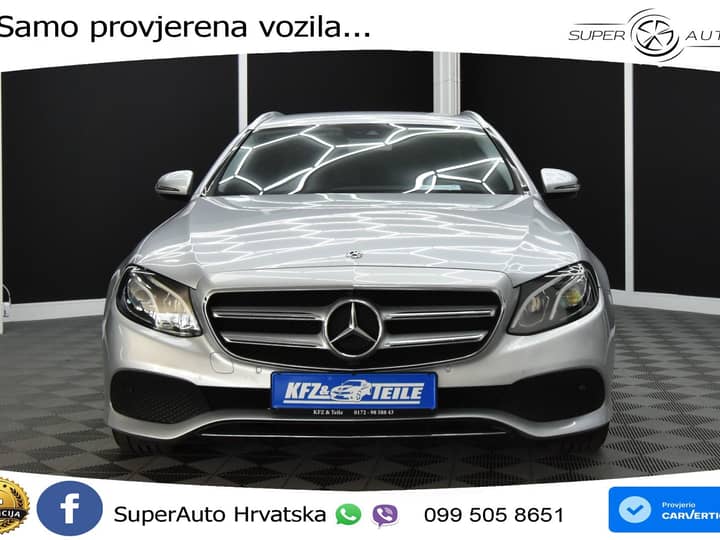 Mercedes E T 220d Aut. 194 KS, KAM+VIRT+GR SJED+LED+LANE