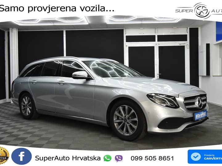 Mercedes E T 220d Aut. 194 KS, KAM+VIRT+GR SJED+LED+LANE