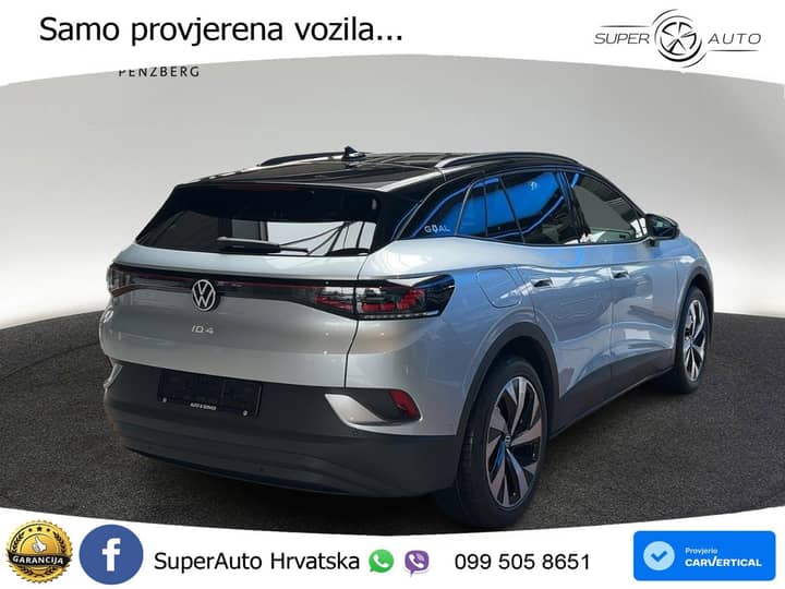 VW ID.4 77kWh Pro 286 KS, LED+ACC+GR SJED+KAM+PARK