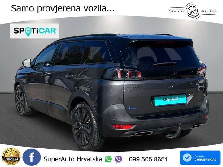 Peugeot 5008 2.0 BlueHDi Aut. GT 177 KS, 7-SJED+ACC+360+GR SJED+PANO+VIRT+ASIST