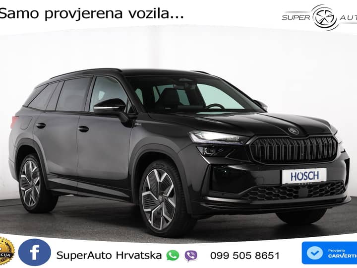 Škoda Kodiaq 2.0 TDI DSG Sportline 150 KS, 7-SJED+KAM+4xGR SJED+VIRT+NAVI