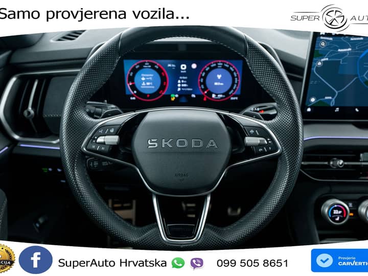 Škoda Kodiaq 2.0 TDI DSG Sportline 150 KS, 7-SJED+KAM+4xGR SJED+VIRT+NAVI