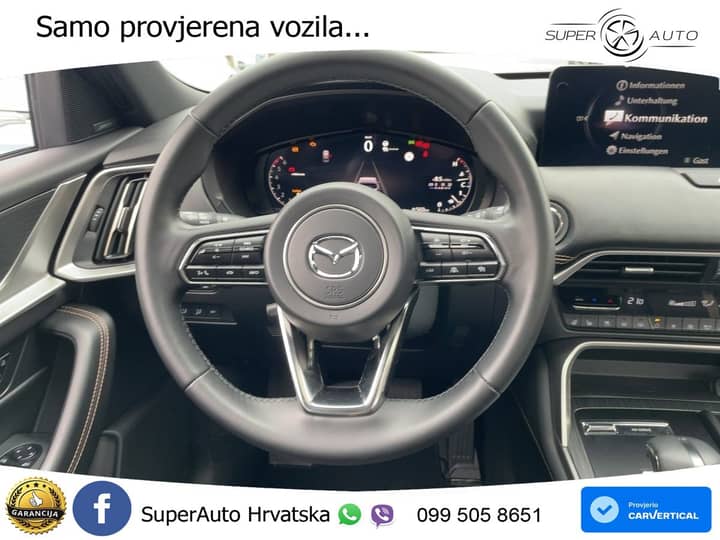 Mazda CX-80 3.3 e-Skyactiv AWD Aut. Homura 254 KS, PANO+360+GR SJED+VIRT+LANE