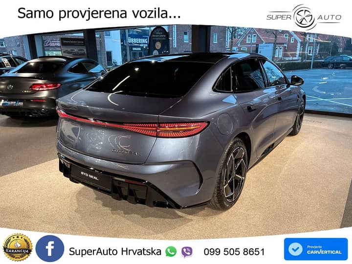 BYD Seal Aut. Design 313 KS, PANO+360+ACC+GR SJED+KEY+VIRT+LANE
