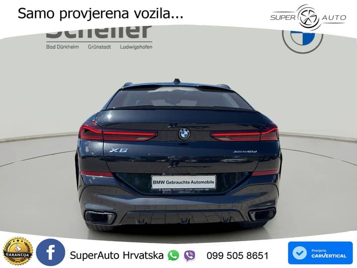 BMW X6 40d xDrive Steptronic M Sport 352 KS, LED+TEM+4xGR SJED+KAM+PANO