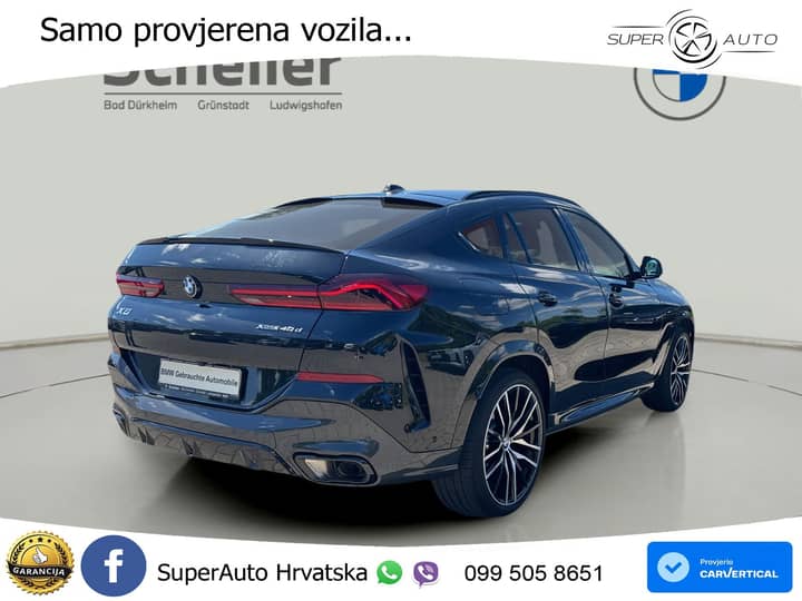 BMW X6 40d xDrive Steptronic M Sport 352 KS, LED+TEM+4xGR SJED+KAM+PANO