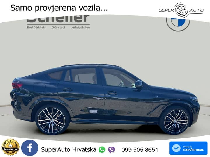 BMW X6 40d xDrive Steptronic M Sport 352 KS, LED+TEM+4xGR SJED+KAM+PANO