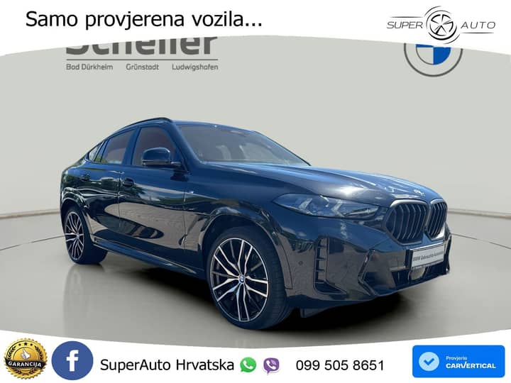 BMW X6 40d xDrive Steptronic M Sport 352 KS, LED+TEM+4xGR SJED+KAM+PANO