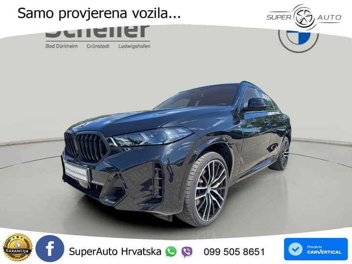 BMW X6 40d xDrive Steptronic M Sport 352 KS, LED+TEM+4xGR SJED+KAM+PANO