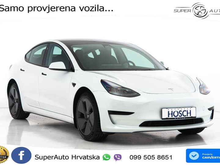 Tesla Model 3 Standard Plus 306 KS, ACC+KAM+GR SJED+PANO+NAVI
