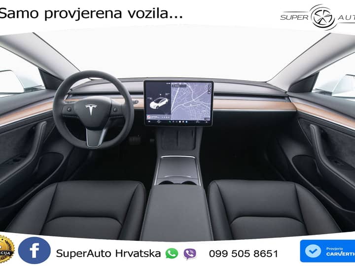 Tesla Model 3 Standard Plus 306 KS, ACC+KAM+GR SJED+PANO+NAVI