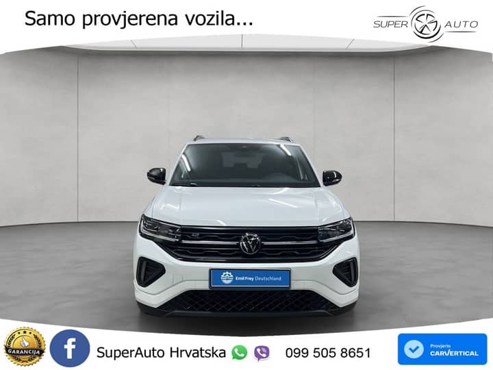VW T-Cross 1.5 TSI DSG R-Line 150 KS, ACC+KAM+KEY+GR SJED+VIRT+LANE