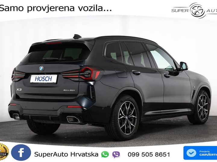 BMW X3 20i xDrive Steptronic M Sport 184 KS, LED+ASIST+GR SJED+KAM+PDC