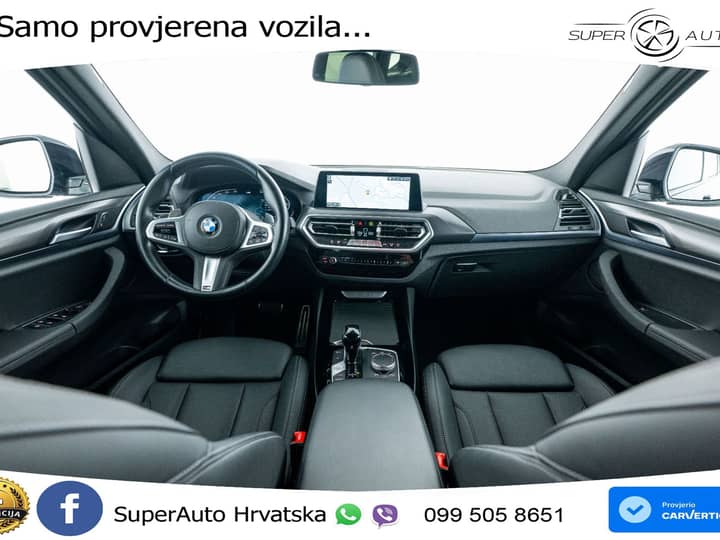 BMW X3 20i xDrive Steptronic M Sport 184 KS, LED+ASIST+GR SJED+KAM+PDC