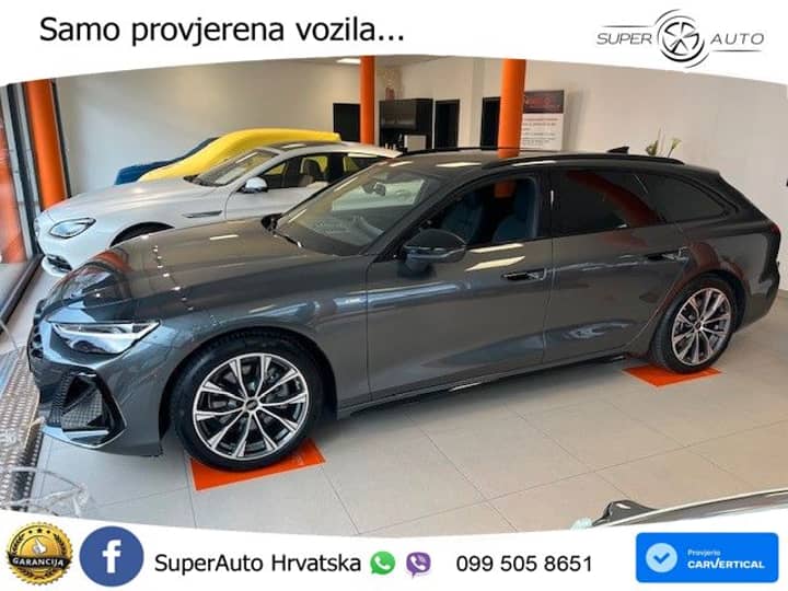 Audi A6 Avant 2.0 TDI Aut. S line 204 KS, ACC+LED+360+GR SJED+PANO
