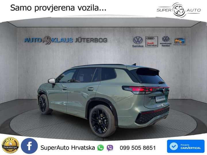 VW Tayron 2.0 TDI 4M R-Line 193 KS, PANO+360+ACC+GR SJED+HEAD+KEY+LANE