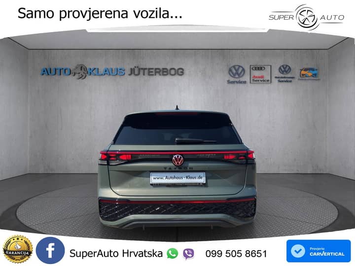 VW Tayron 2.0 TDI 4M R-Line 193 KS, PANO+360+ACC+GR SJED+HEAD+KEY+LANE