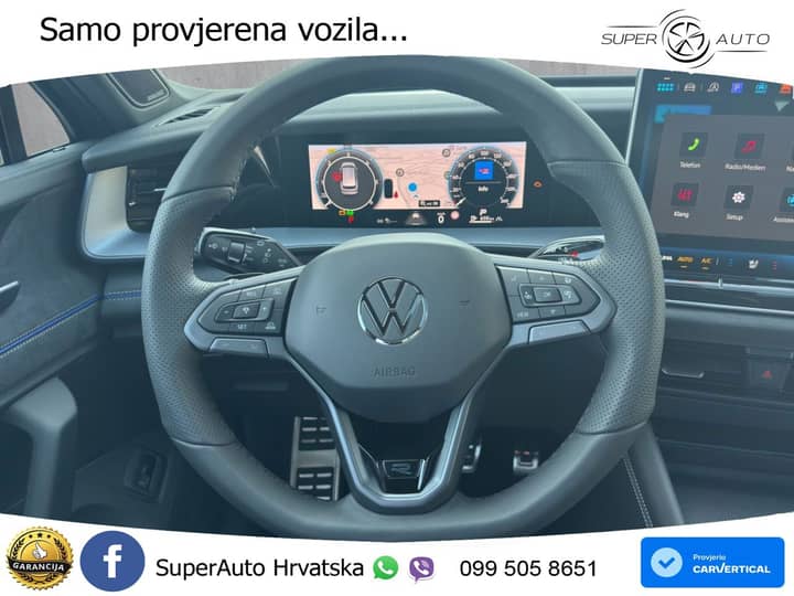 VW Tayron 2.0 TDI 4M R-Line 193 KS, PANO+360+ACC+GR SJED+HEAD+KEY+LANE