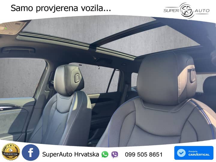 VW Tayron 2.0 TDI 4M R-Line 193 KS, PANO+360+ACC+GR SJED+HEAD+KEY+LANE