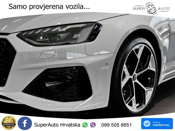 Audi RS4 Avant 2.9 TFSI V6 quattro tiptronic 450 KS, CARBON+PANO+4xGR SJED+360