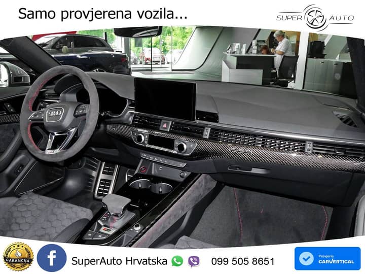 Audi RS4 Avant 2.9 TFSI V6 quattro tiptronic 450 KS, CARBON+PANO+4xGR SJED+360