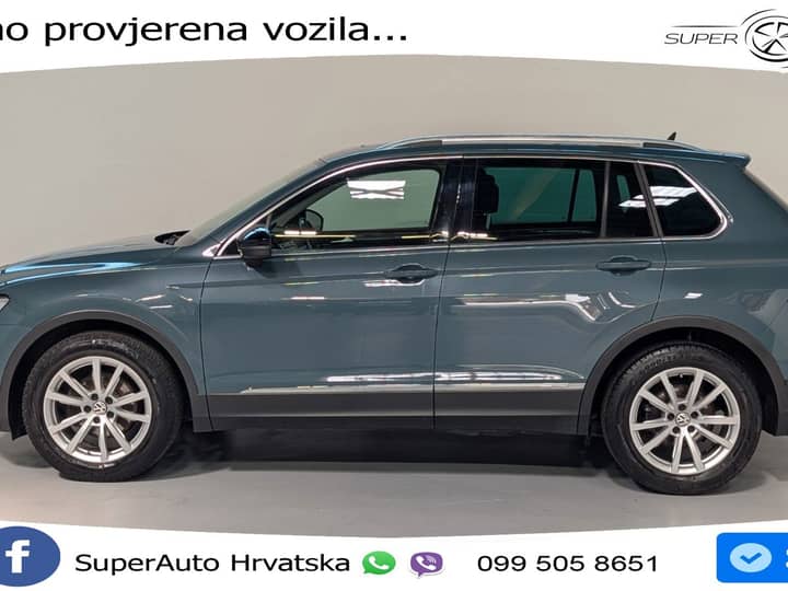 VW Tiguan 2.0 TDI DSG Comfortline 150 KS, PANO+ACC+KAM+GR SJED+KEY+VIRT+LANE