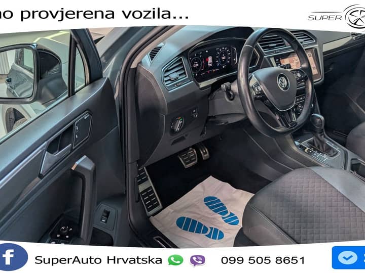 VW Tiguan 2.0 TDI DSG Comfortline 150 KS, PANO+ACC+KAM+GR SJED+KEY+VIRT+LANE