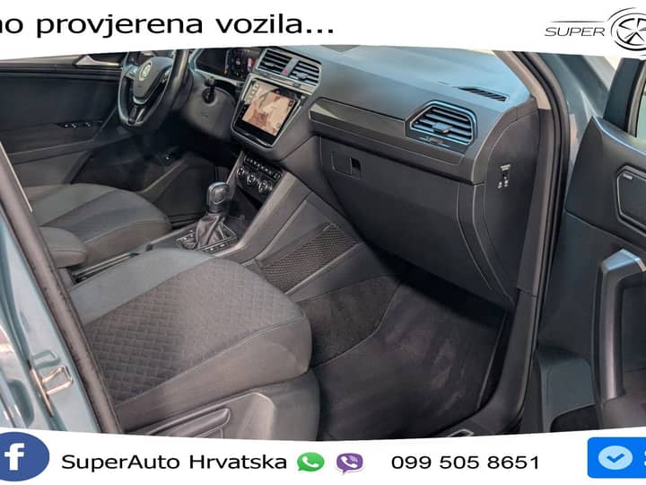 VW Tiguan 2.0 TDI DSG Comfortline 150 KS, PANO+ACC+KAM+GR SJED+KEY+VIRT+LANE