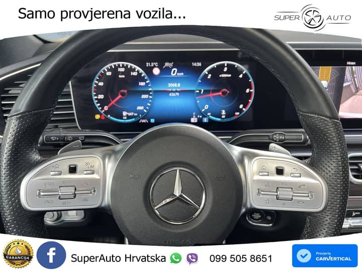 Mercedes GLE 350d 4M Aut. AMG Line 272 KS, ACC+KAM+GR SJED+PANO+VIRT+ASIST