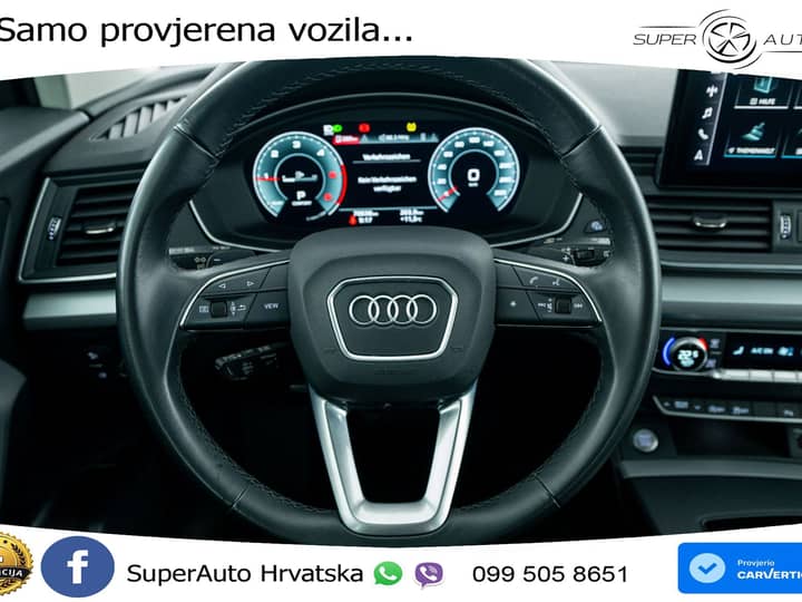 Audi Q5 SB 40 TDI quattro ultra S tronic Advanced 204 KS, ACC+GR SJED+VIRT+NAVI