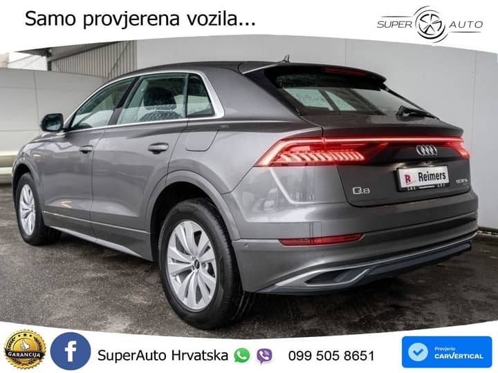 Audi Q8 55 TFSIe V6 quattro Aut. 381 KS, ACC+KAM+LED+GR SJED+PANO+VIRT+ASIST