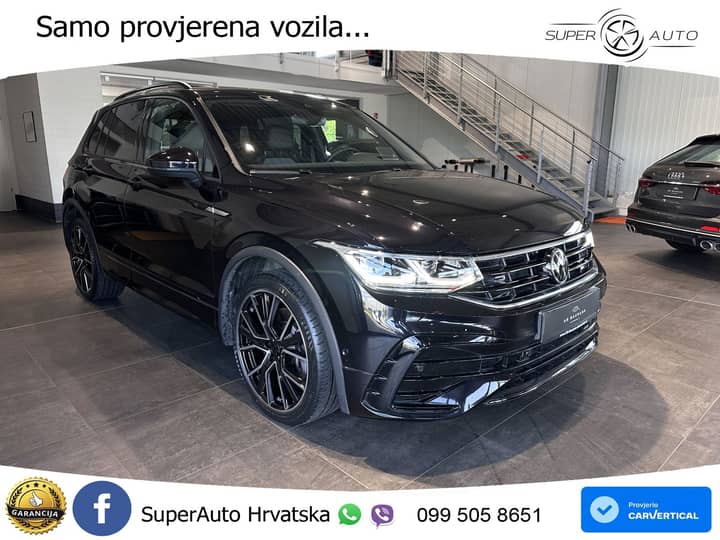 VW Tiguan 2.0 TDI 4M Aut. R-Line 200 KS, ACC+LED+KAM+GR SJED+HEAD+PANO