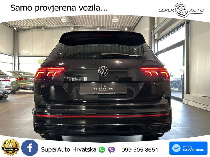 VW Tiguan 2.0 TDI 4M Aut. R-Line 200 KS, ACC+LED+KAM+GR SJED+HEAD+PANO