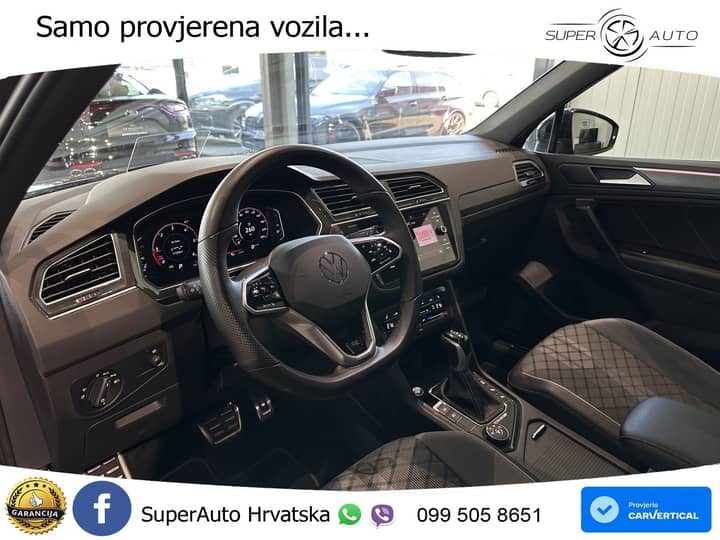 VW Tiguan 2.0 TDI 4M Aut. R-Line 200 KS, ACC+LED+KAM+GR SJED+HEAD+PANO