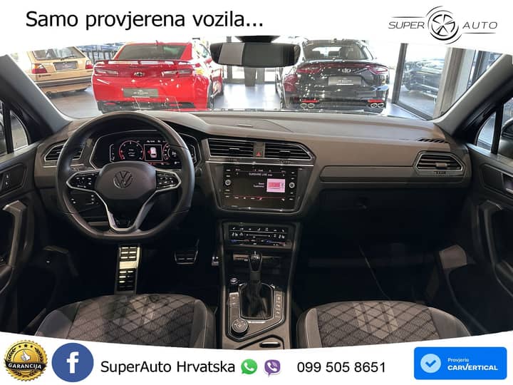 VW Tiguan 2.0 TDI 4M Aut. R-Line 200 KS, ACC+LED+KAM+GR SJED+HEAD+PANO