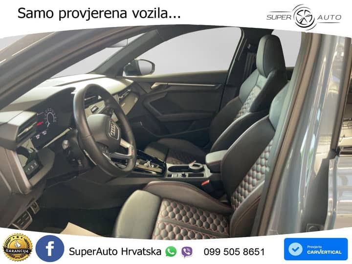 Audi RS3 2.5 TFSI quattro S tronic 400 KS, ACC+KAM+GR SJED+HEAD+VIRT+ASIST