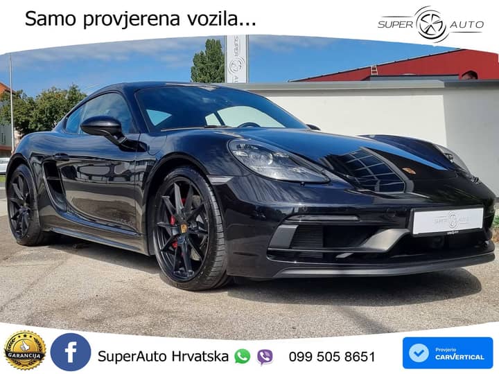 Porsche 718 Cayman GTS 4.0 PDK 400 KS, REG 07/27 ACC+KAM+GR SJED+LED+NAVI