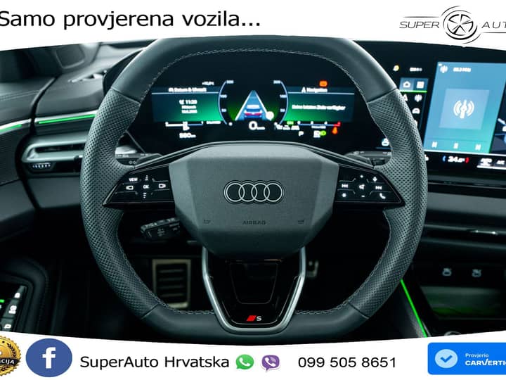 Audi A6 Avant 2.0 TDI S tronic 2xS line 204 KS, ACC+360+GR SJED+PANO+VIRT+NAVI