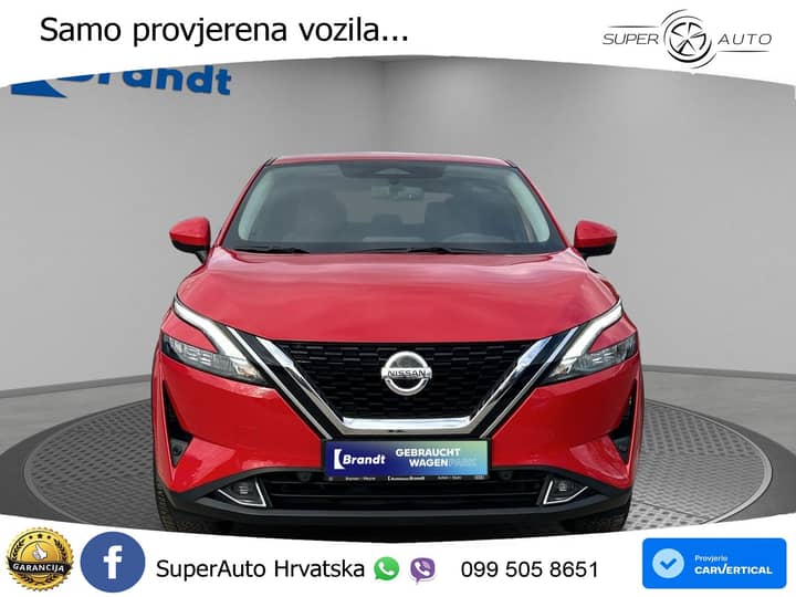 Nissan Qashqai 1.3 DIG-T 140 KS, ACC+LED+360+GR SJED+VIRT+ASIST