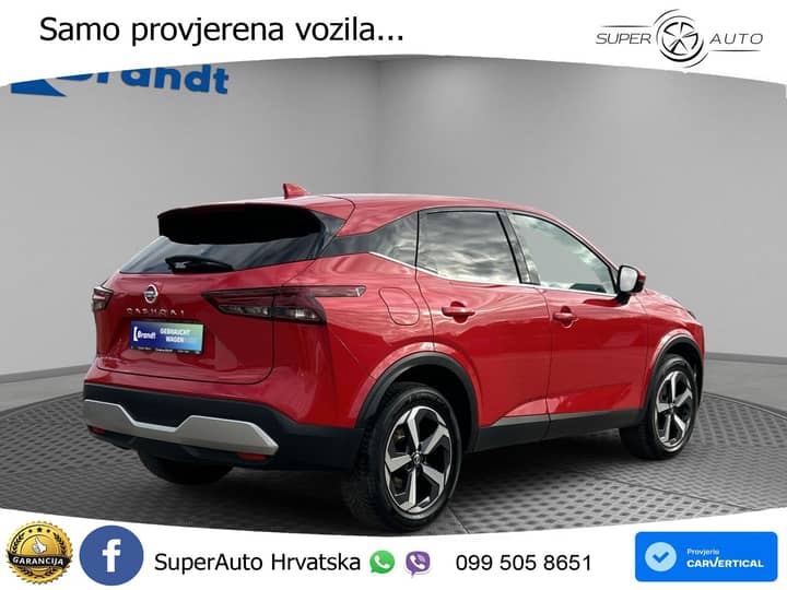 Nissan Qashqai 1.3 DIG-T 140 KS, ACC+LED+360+GR SJED+VIRT+ASIST