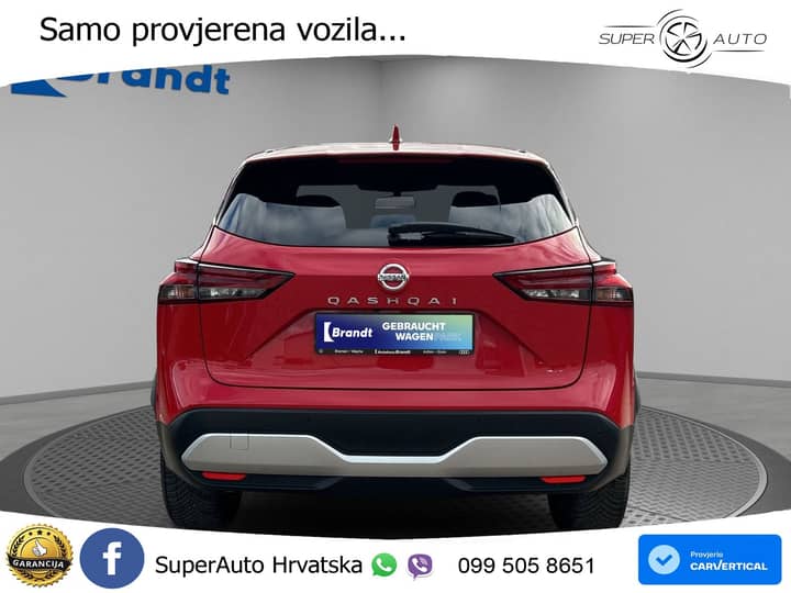 Nissan Qashqai 1.3 DIG-T 140 KS, ACC+LED+360+GR SJED+VIRT+ASIST